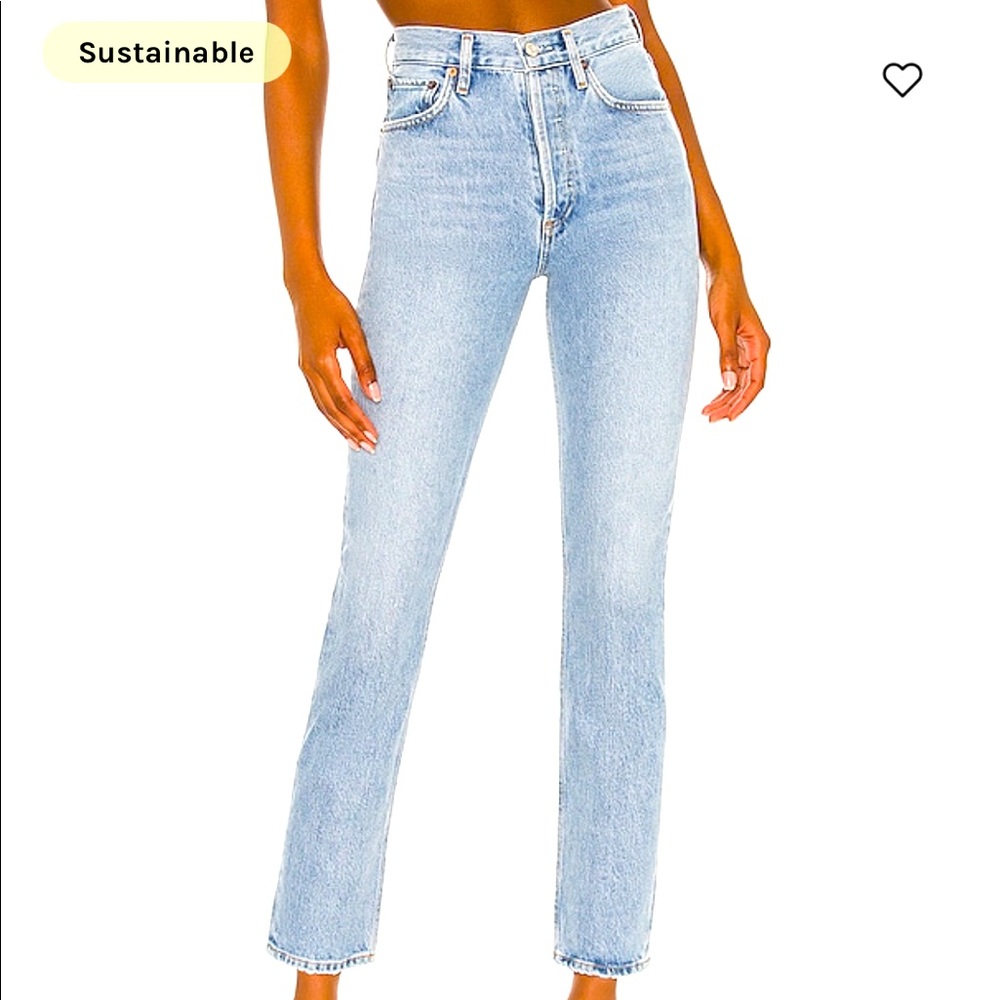Riley high rise Agolde jeans